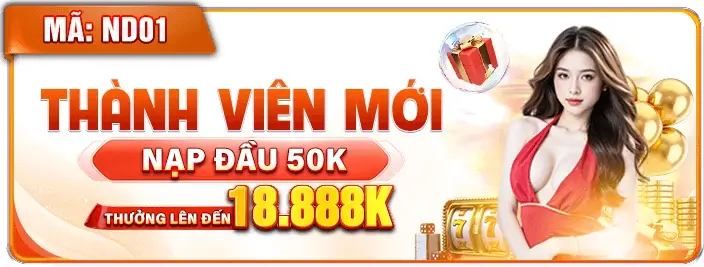 09kp88 Thành viên mới nạp đầu từ 50k nhận tối đa 18.888k